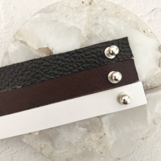 Genuine Leather Hat Band