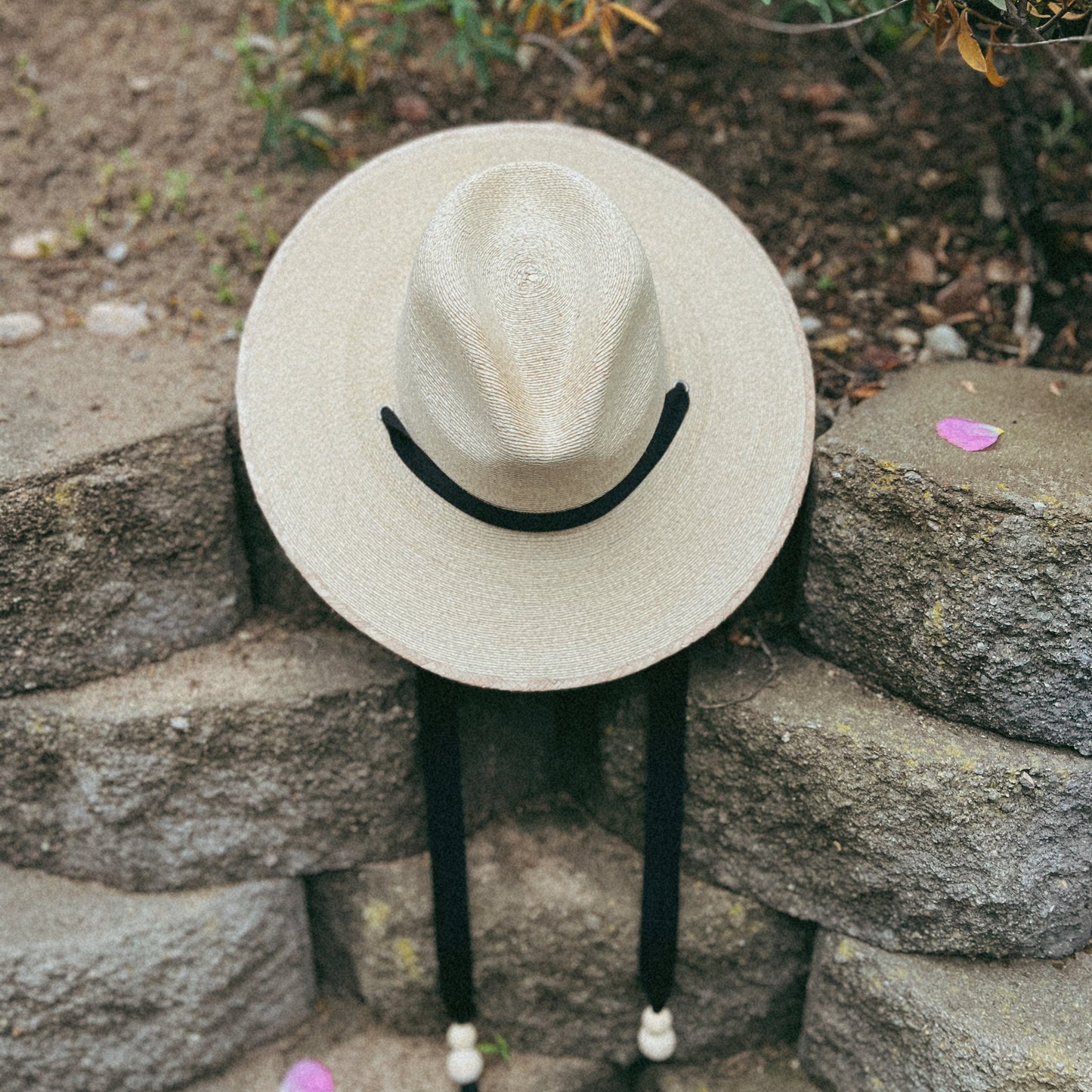 Straw Fedora with Ribbon Tie