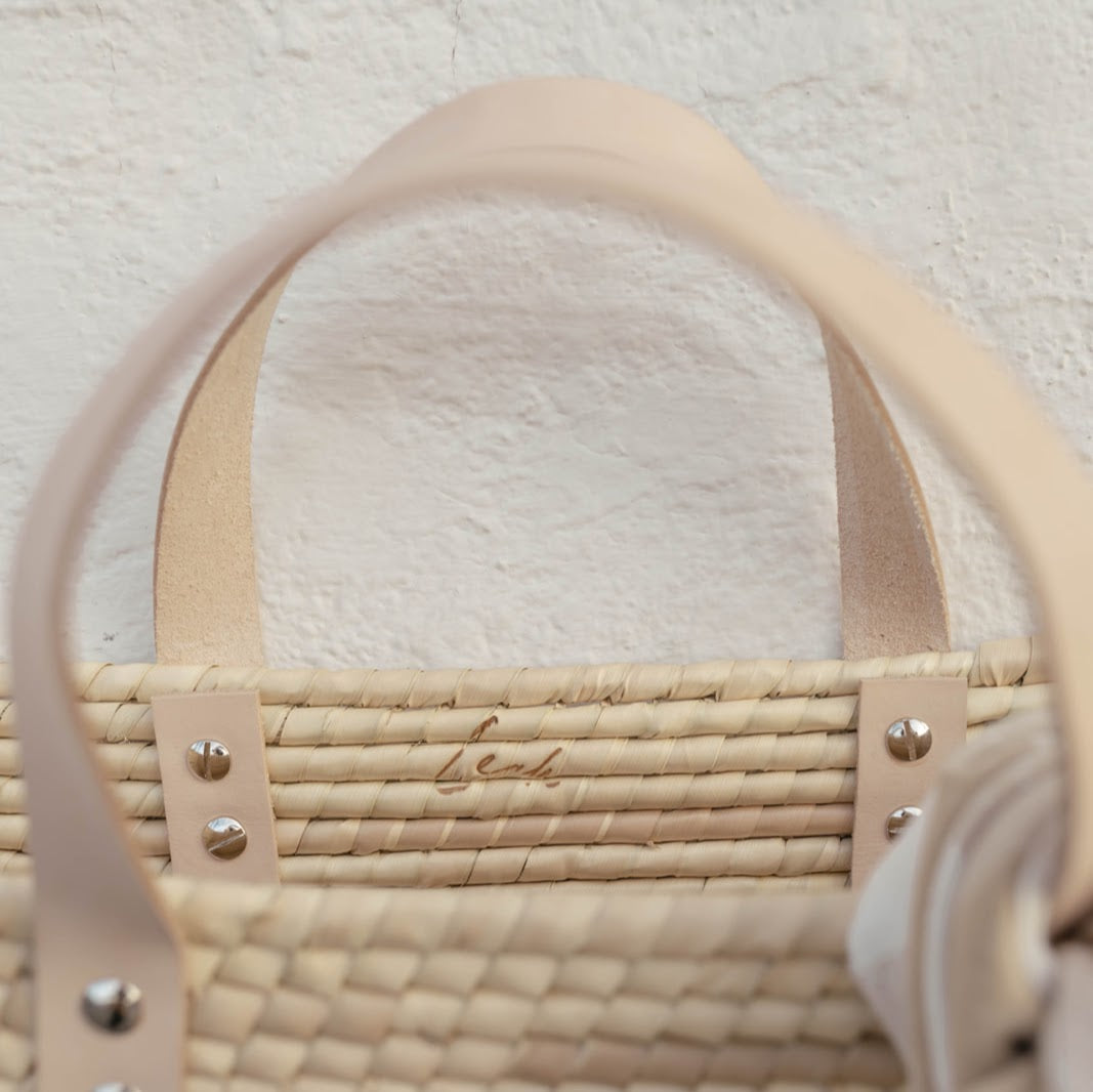 Tulum Straw Tote With Crossbody Strap