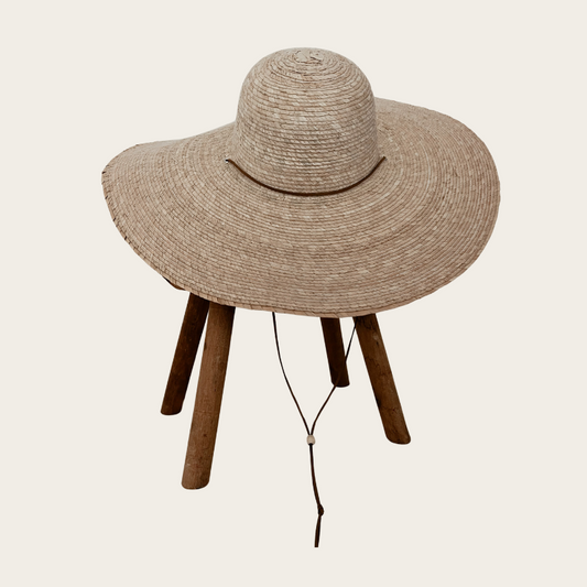 Straw Sunhat with Chin cord