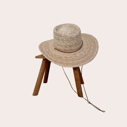 Straw Gambler Hat