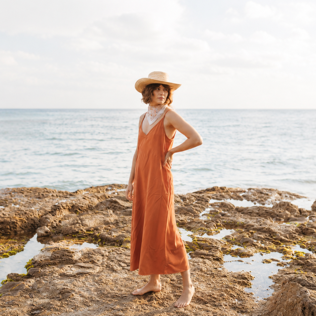 Vagabond Gambler Hat | Sustainable Palm Straw Gambler Hat