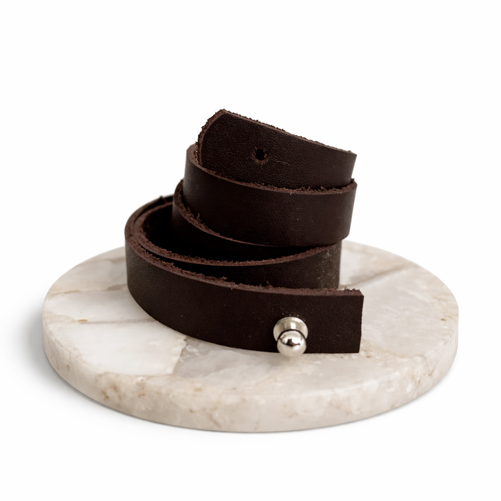 Genuine Leather Hat Band