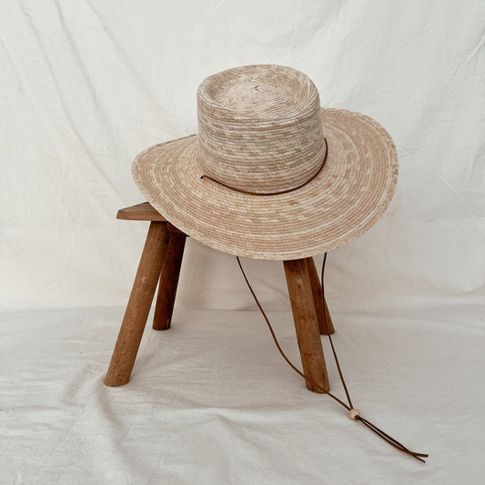 Straw Gambler Hat