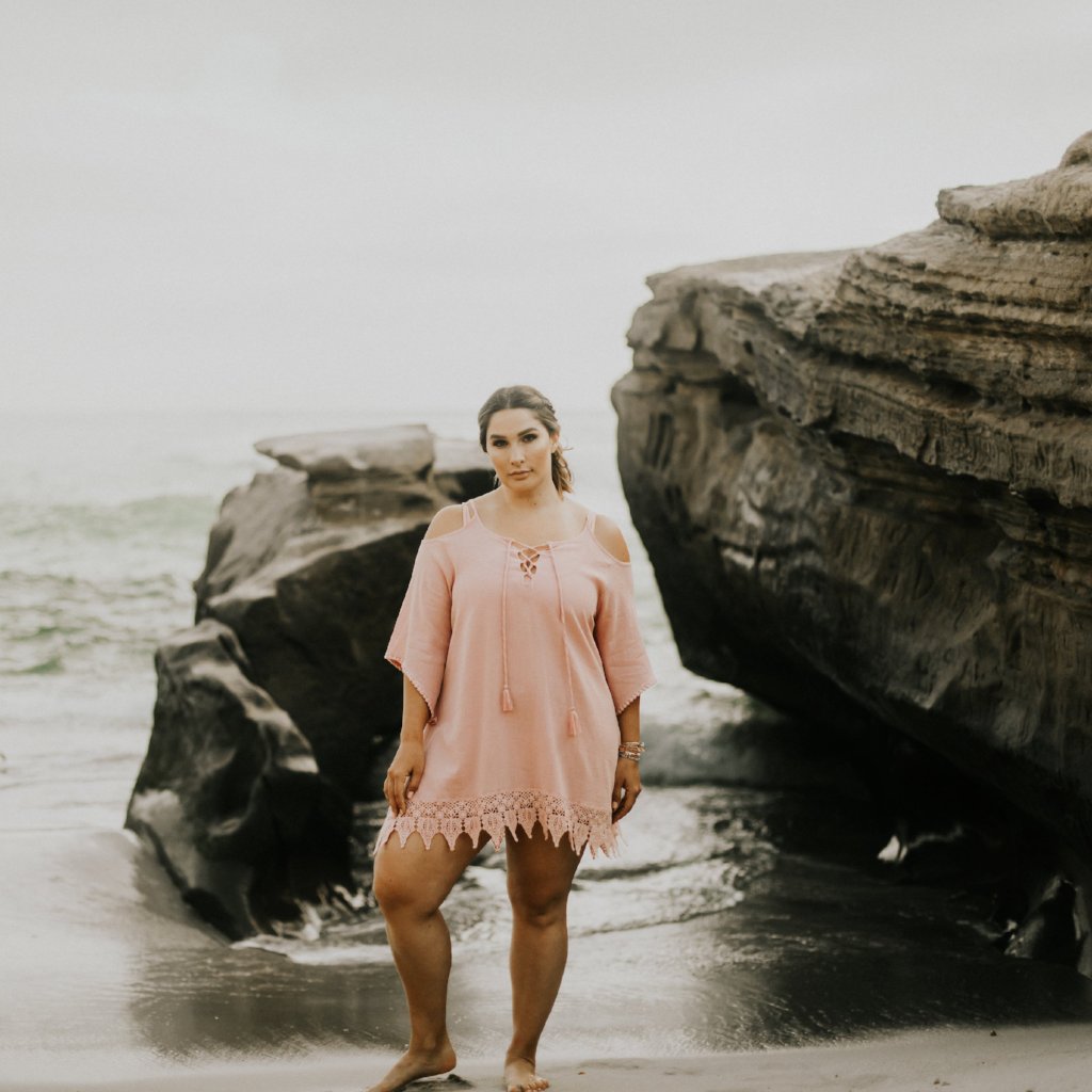 Olive Plus Size Cover-Up - L E A H  