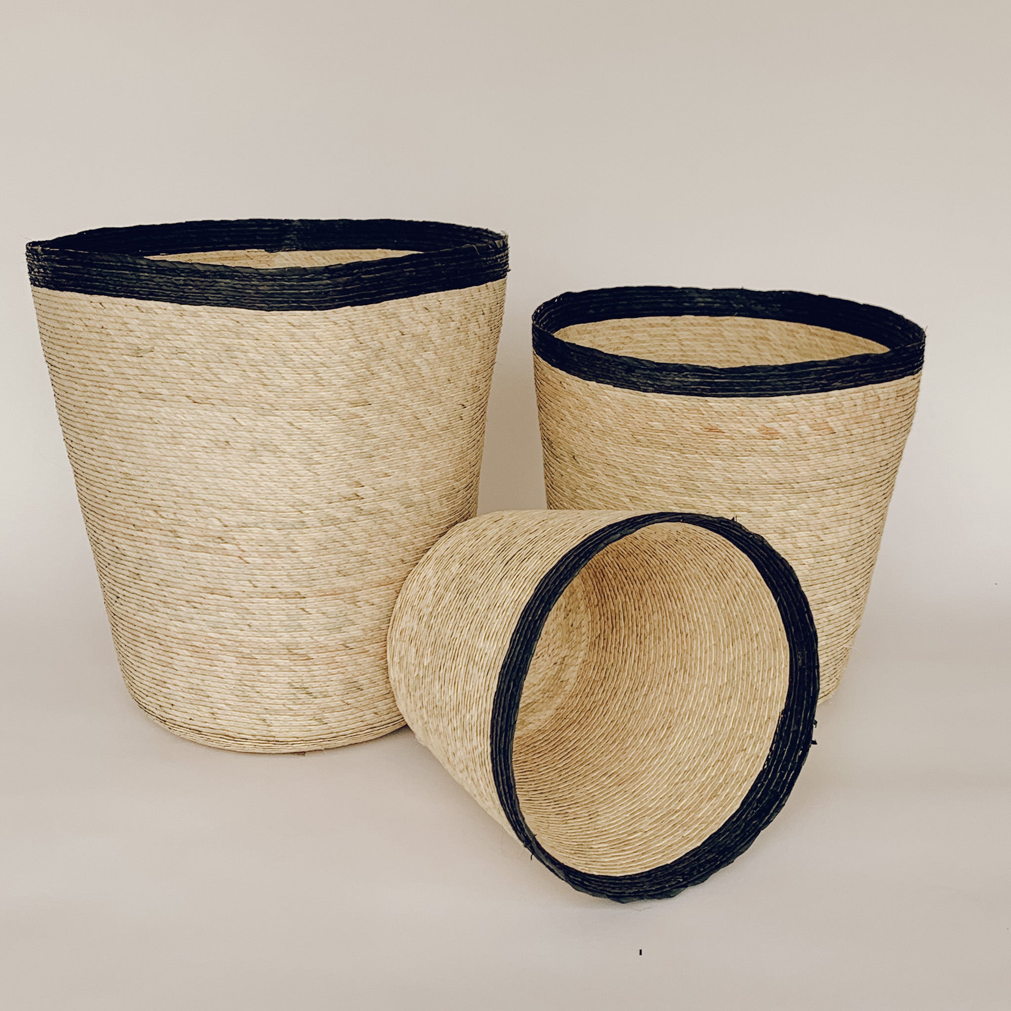 Cardiff straw storage basket  for the home  